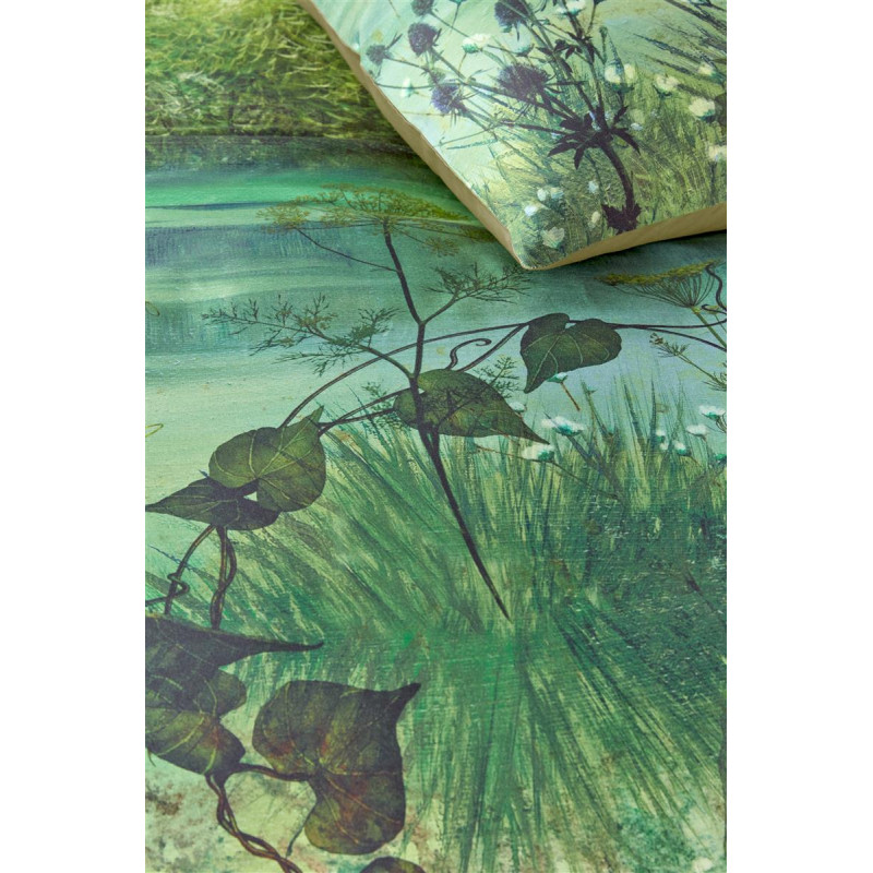 Voodipesukomplekt Alika Blue Green