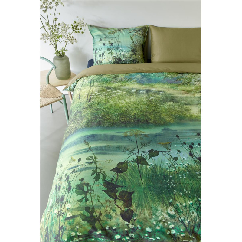 Voodipesukomplekt Alika Blue Green