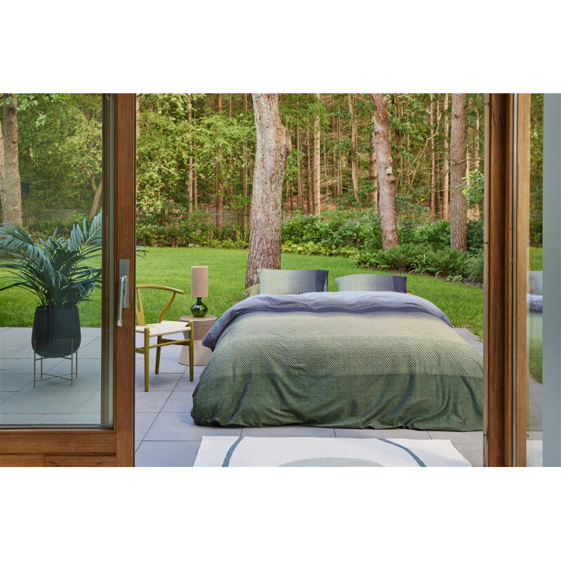 Voodipesukomplekt Duco Blue Green