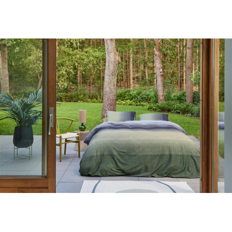 Voodipesukomplekt Duco Blue Green