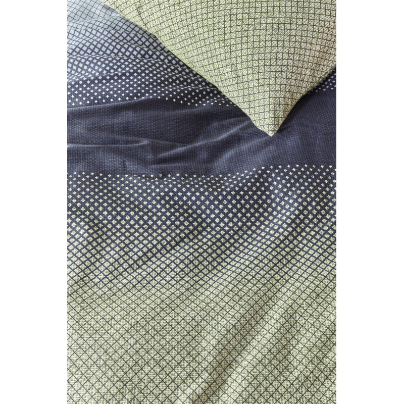 Voodipesukomplekt Duco Blue Green