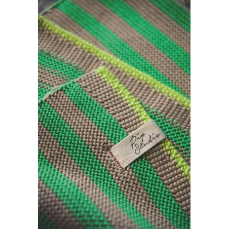 Pleed Bonsoir Stripe Khaki Green