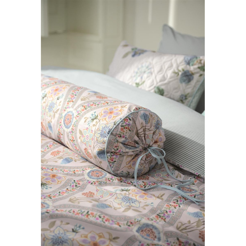 Dekoratiivne padi Pip Studio Ornamento Ramo Roll Cushion White