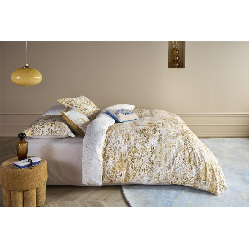 Voodipesukomplekt Champs de Semis Ochre