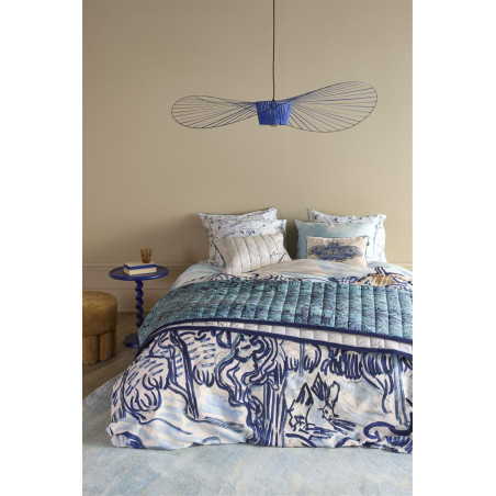 Voodikate Cham de Ble Blue