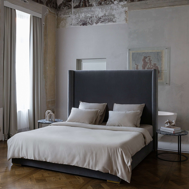 KING GLAZE Satiinist voodipesukomplekt