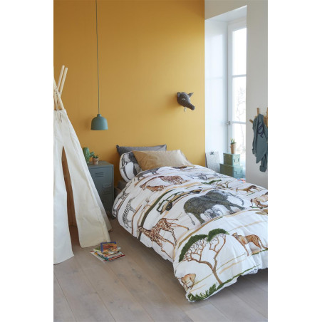 Laste voodipesukomplekt Jeep Safari Natural