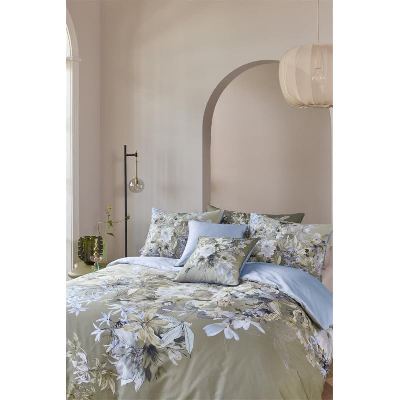 Voodipesukomplekt Saffron Blue Grey