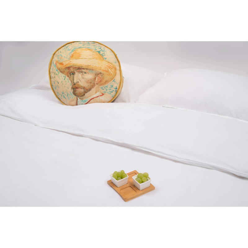 Perkalist puuvillane padjapüür Florencia White