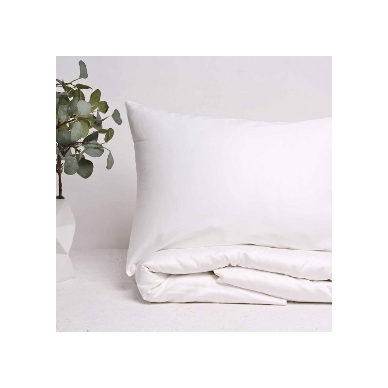 PREMIUM satiinist padjapüür COCONUT WHITE