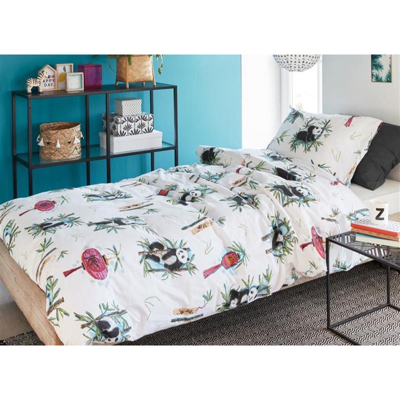 Voodipesukomplekt Panda Dream Multi