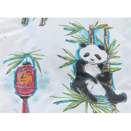 Voodipesukomplekt Panda Dream Multi interneti teel
