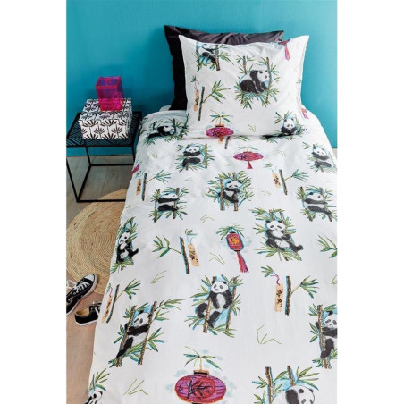 Voodipesukomplekt Panda Dream Multi