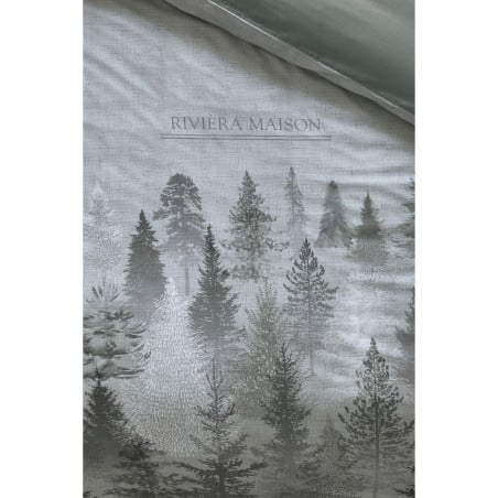 Voodipesukomplekt Foggy Forest Green