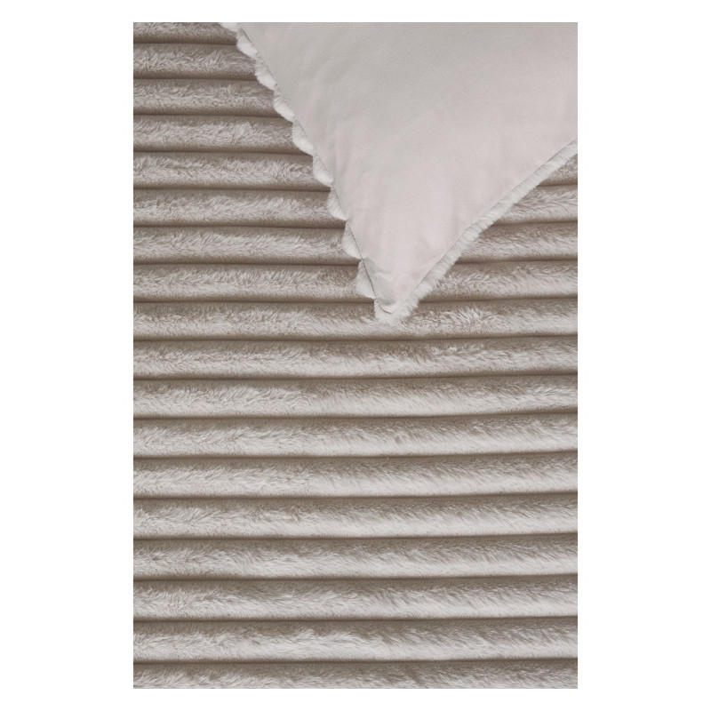 Voodipesukomplekt Furry Stripes Off-white