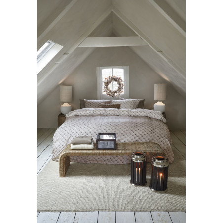 Voodipesukomplekt Woven Wool Natural interneti teel