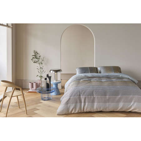 Voodipesukomplekt Charlottesville Blue Grey