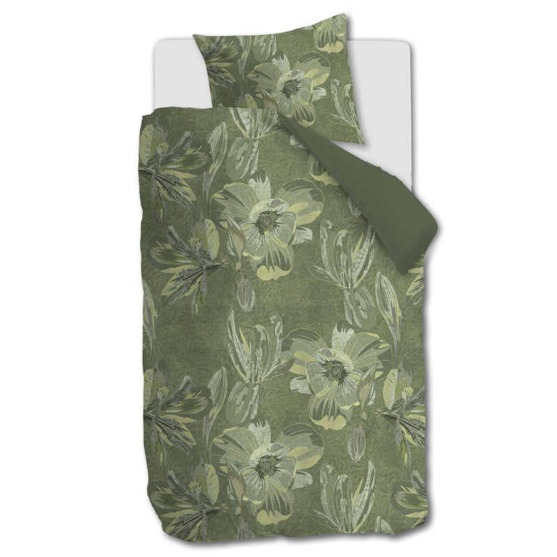 Voodipesukomplekt Symbiose Green