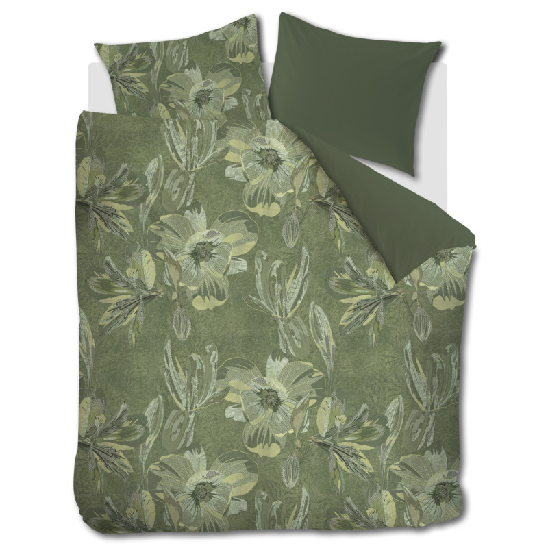 Voodipesukomplekt Symbiose Green