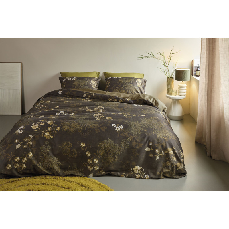 Voodipesukomplekt Darcy Olive Green