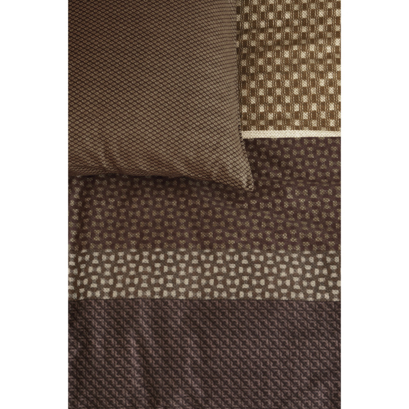 Voodipesukomplekt Fera Brown