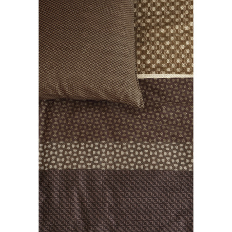 Voodipesukomplekt Fera Brown