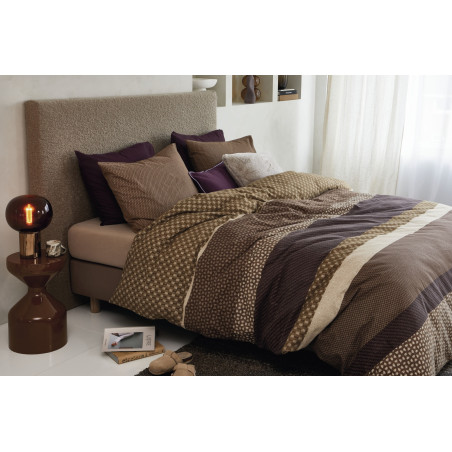 Voodipesukomplekt Fera Brown