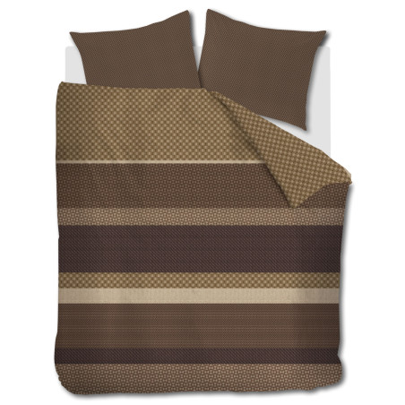 Voodipesukomplekt Fera Brown