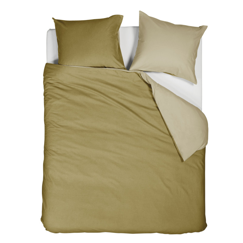 Voodipesukomplekt Warm Yellow