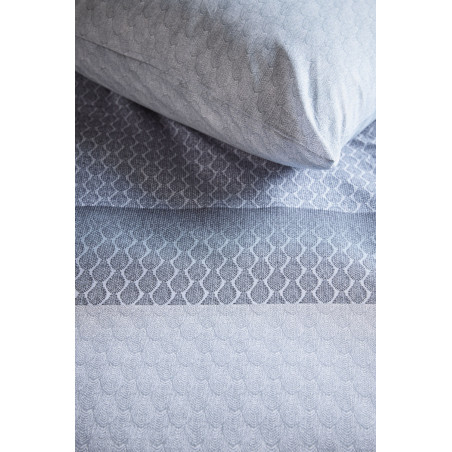 Voodipesukomplekt Sanna Blue