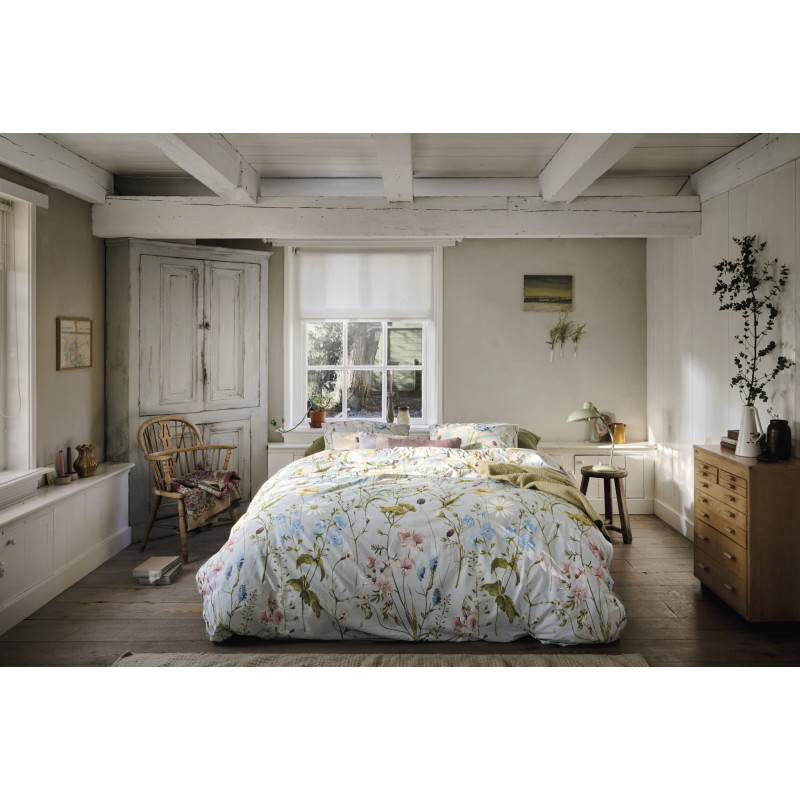 Voodipesukomplekt Bloom Blue