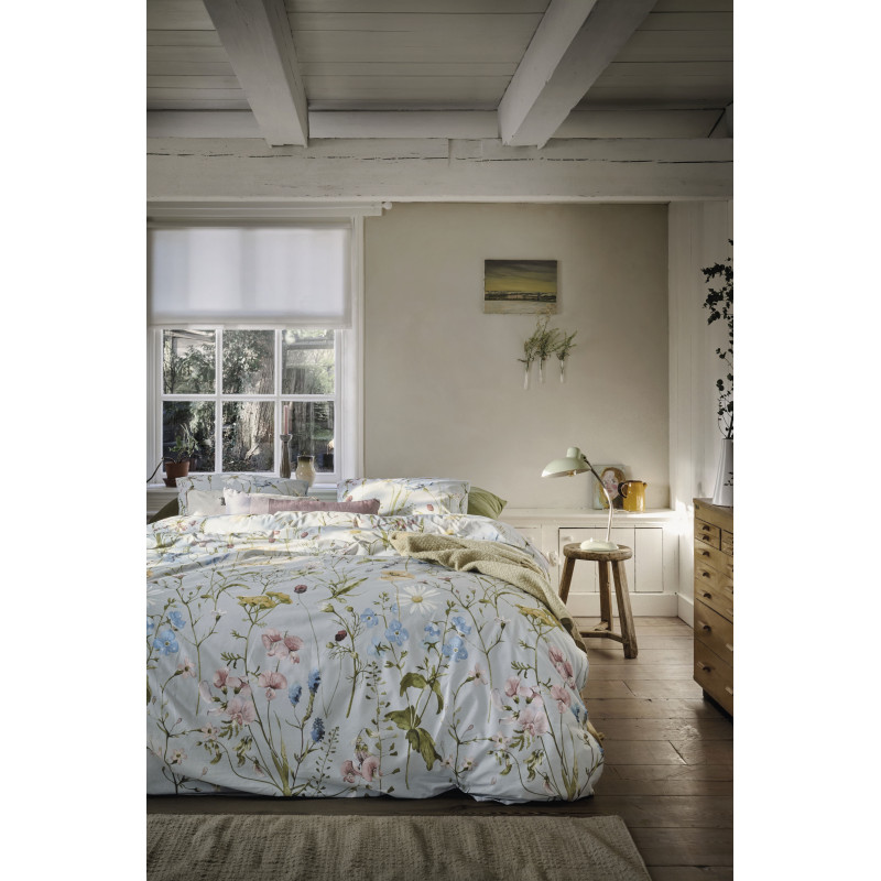 Voodipesukomplekt Bloom Blue