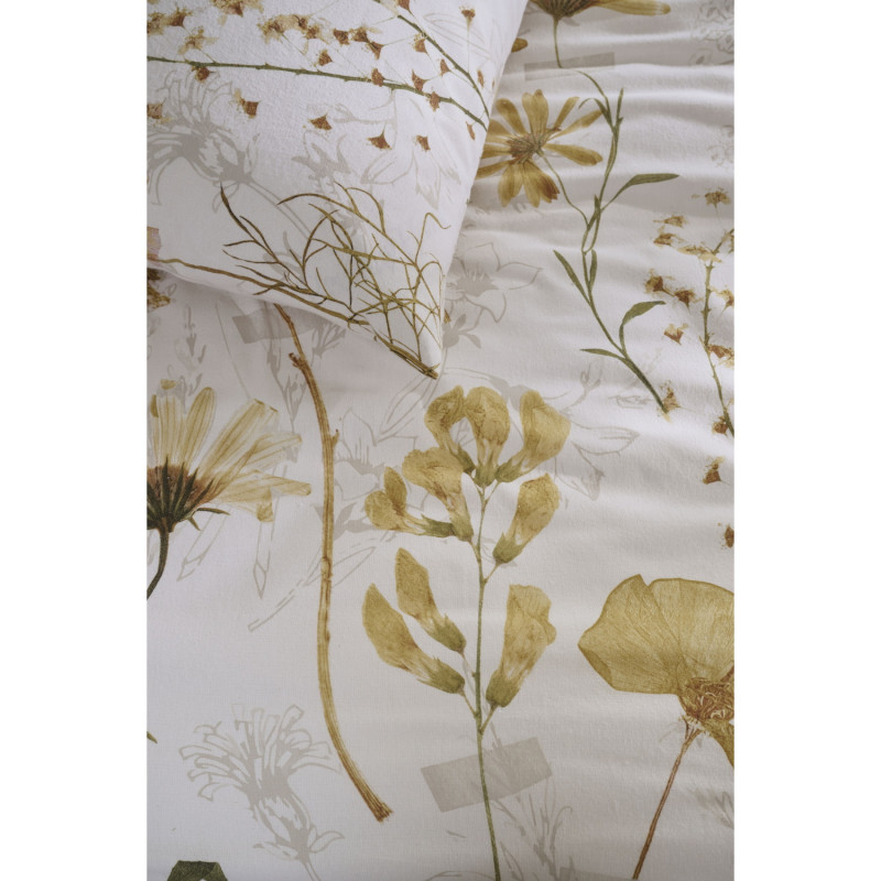 Voodipesukomplekt Blow Off-White