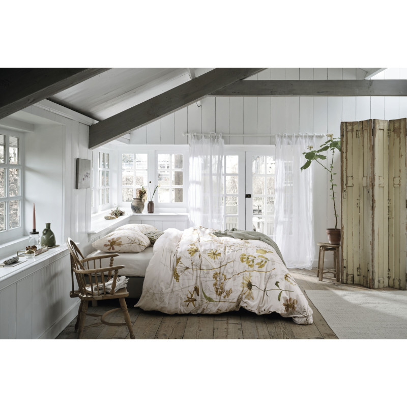 Voodipesukomplekt Blow Off-White