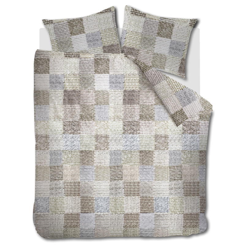 Voodipesukomplekt Patches Natural