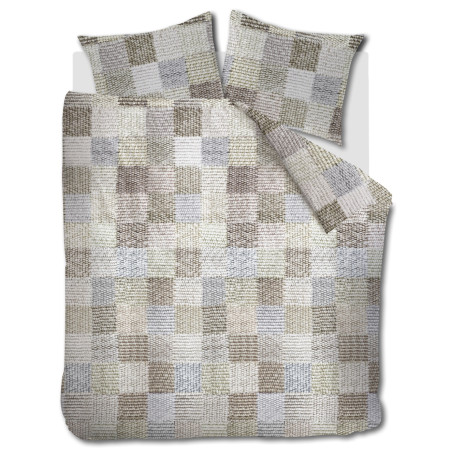 Voodipesukomplekt Patches Natural