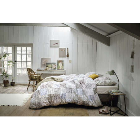 Voodipesukomplekt Patches Natural