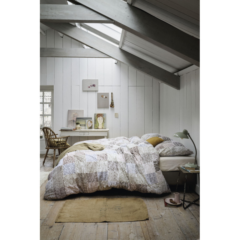 Voodipesukomplekt Patches Natural