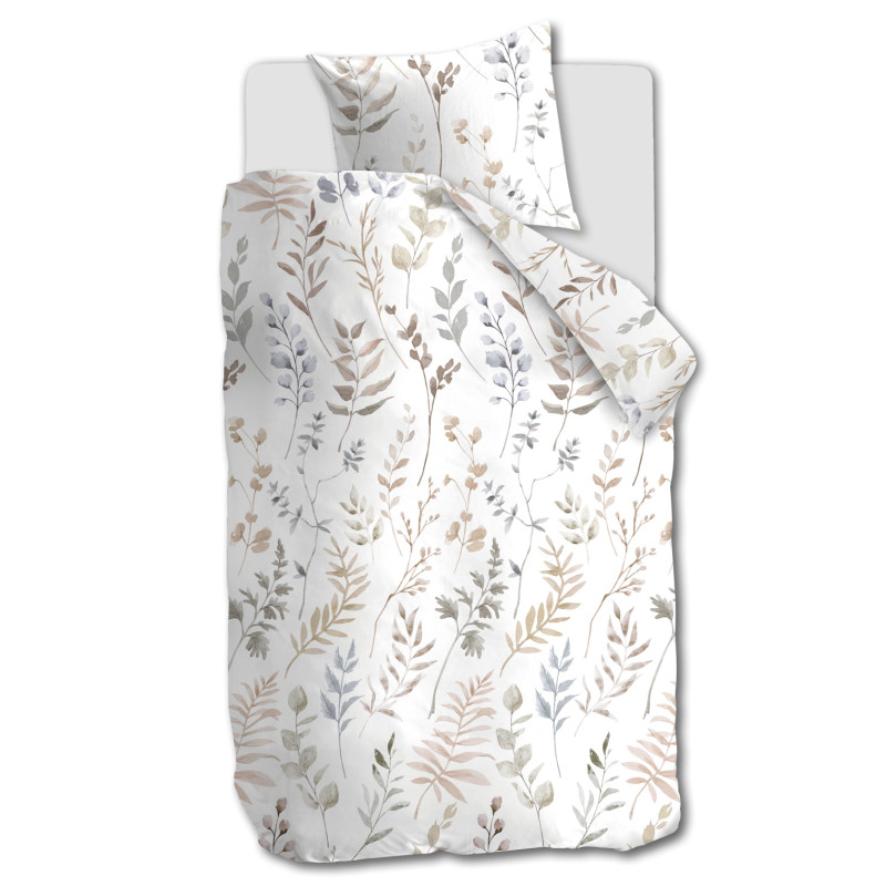 Voodipesukomplekt Twigs White