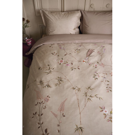 Voodipesukomplekt Bamboo Blossom Khaki