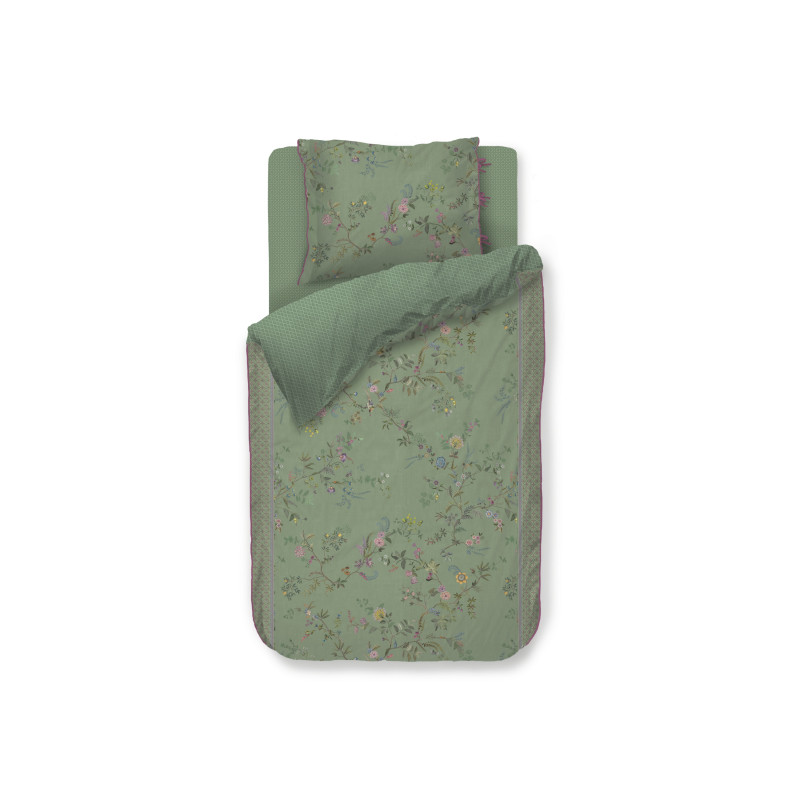 Voodipesukomplekt Bustani Green