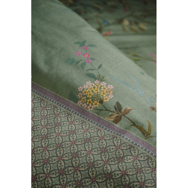 Voodipesukomplekt Bustani Green