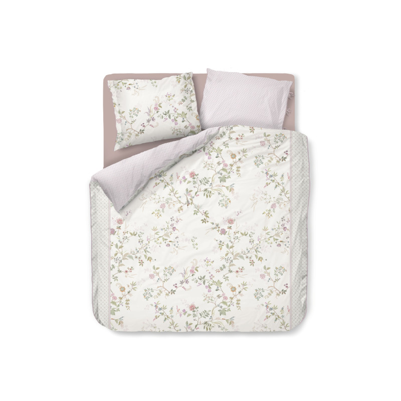 Voodipesukomplekt Bustani White