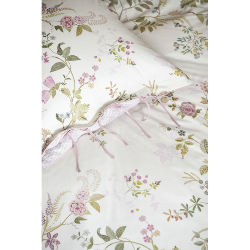 Voodipesukomplekt Bustani White