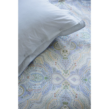 Voodipesukomplekt Moon Flower Light Blue