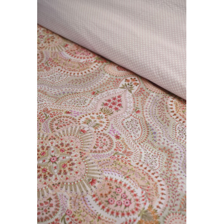 Voodipesukomplekt Moon Flower Light Pink