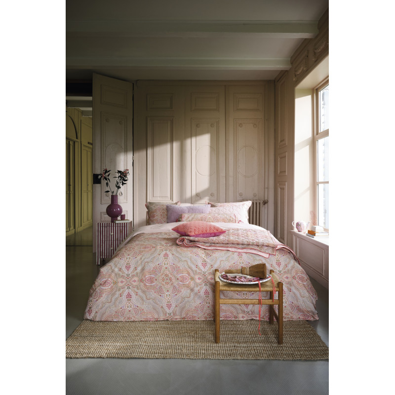 Voodipesukomplekt Moon Flower Light Pink