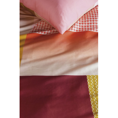 Voodipesukomplekt Sunset Boulevard Coral