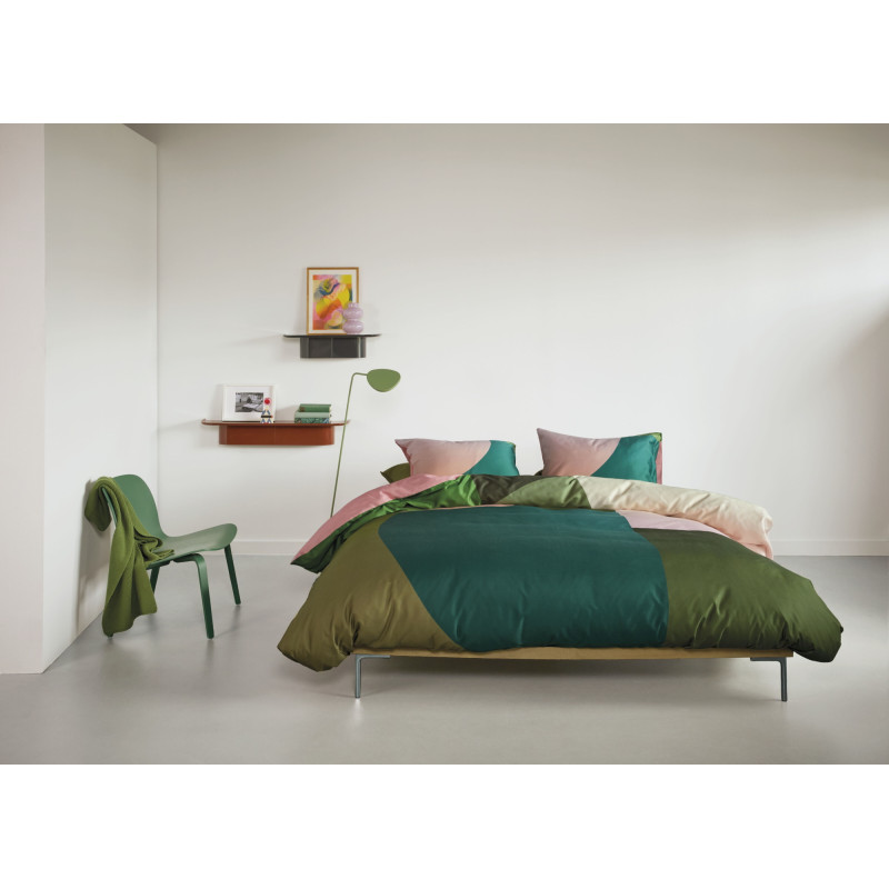 Voodipesukomplekt Abbey Road Green