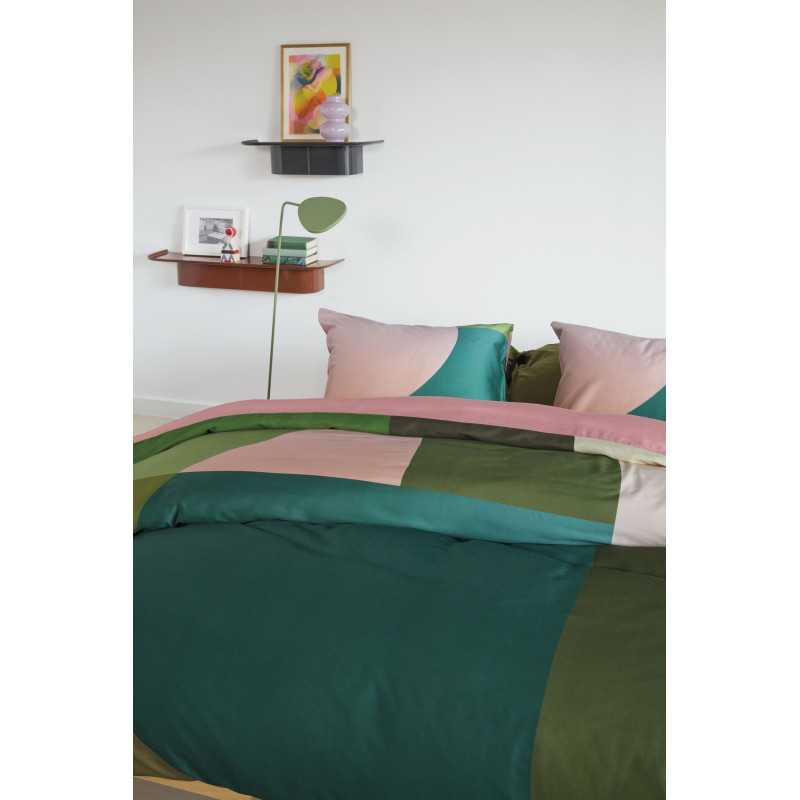 Voodipesukomplekt Abbey Road Green